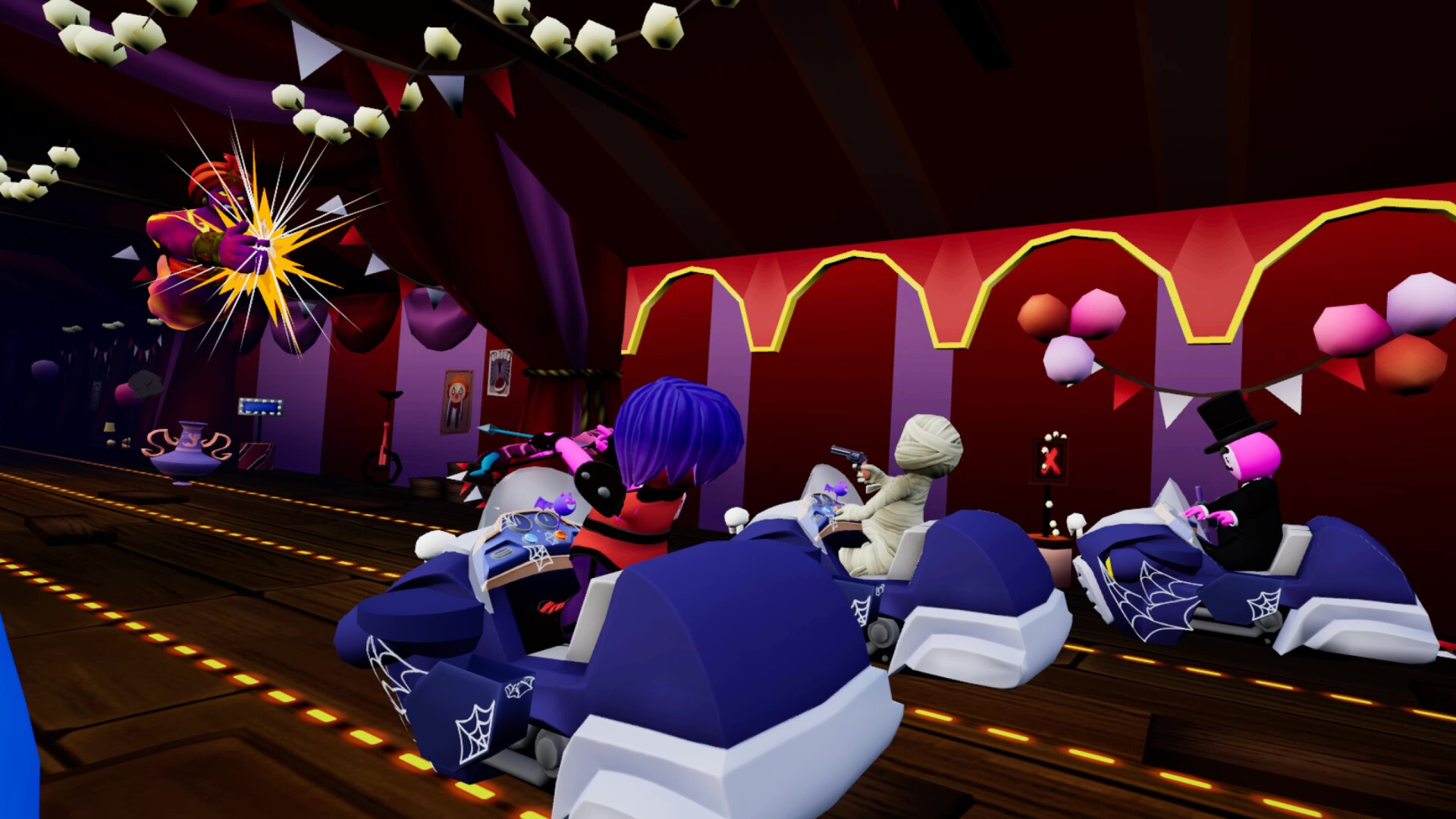 Rival Rides: multiplayer gameplay