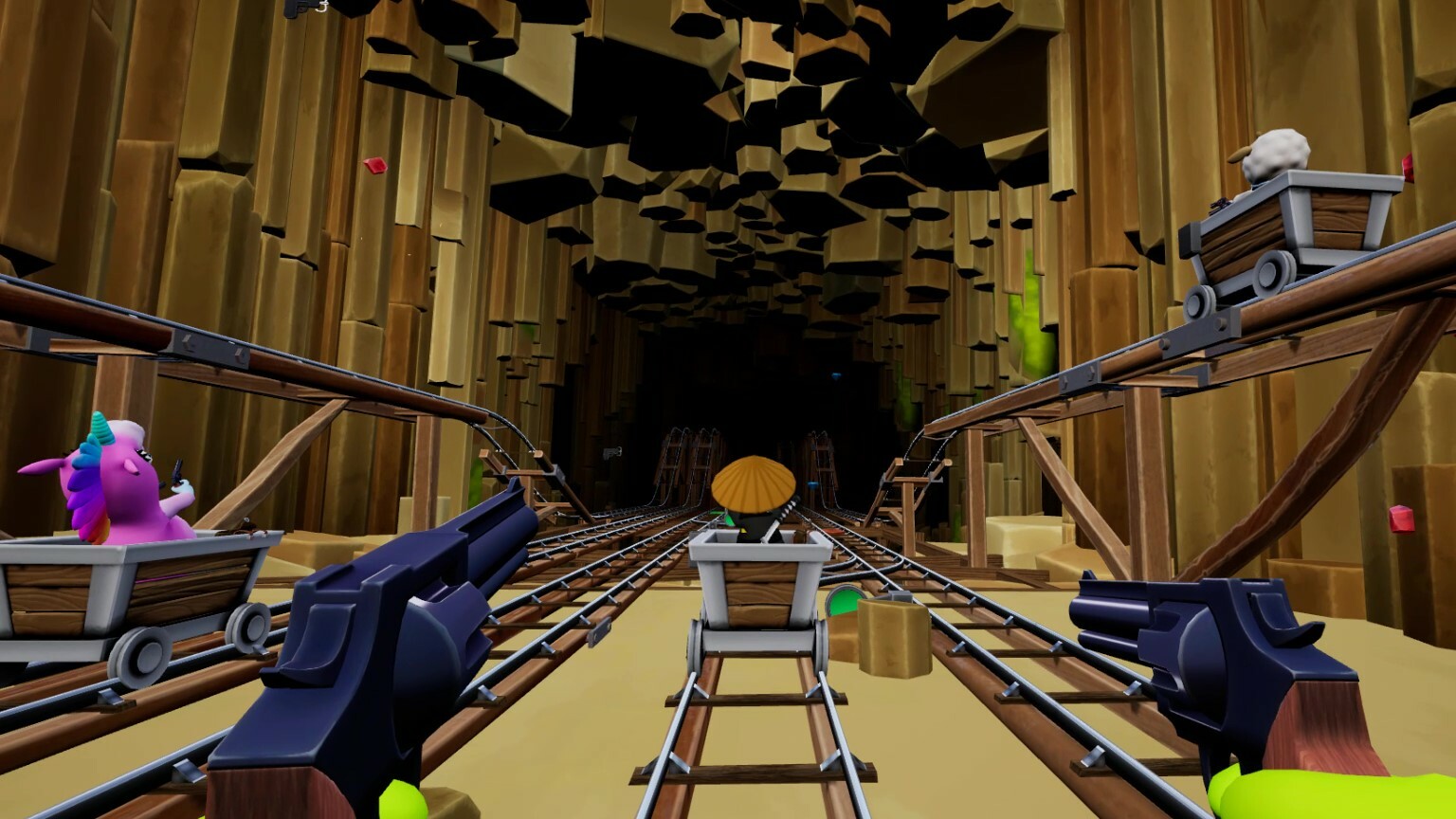 Mine-cart ride / Rival Rides