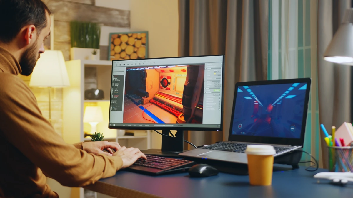 Game-development workstation