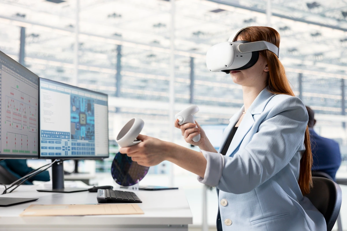 VR headset and controller testing