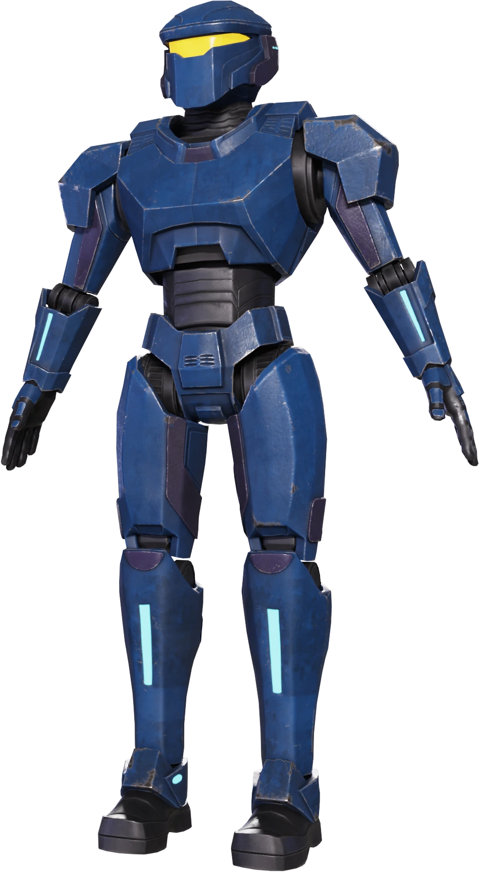Whispers of the Void: armored character