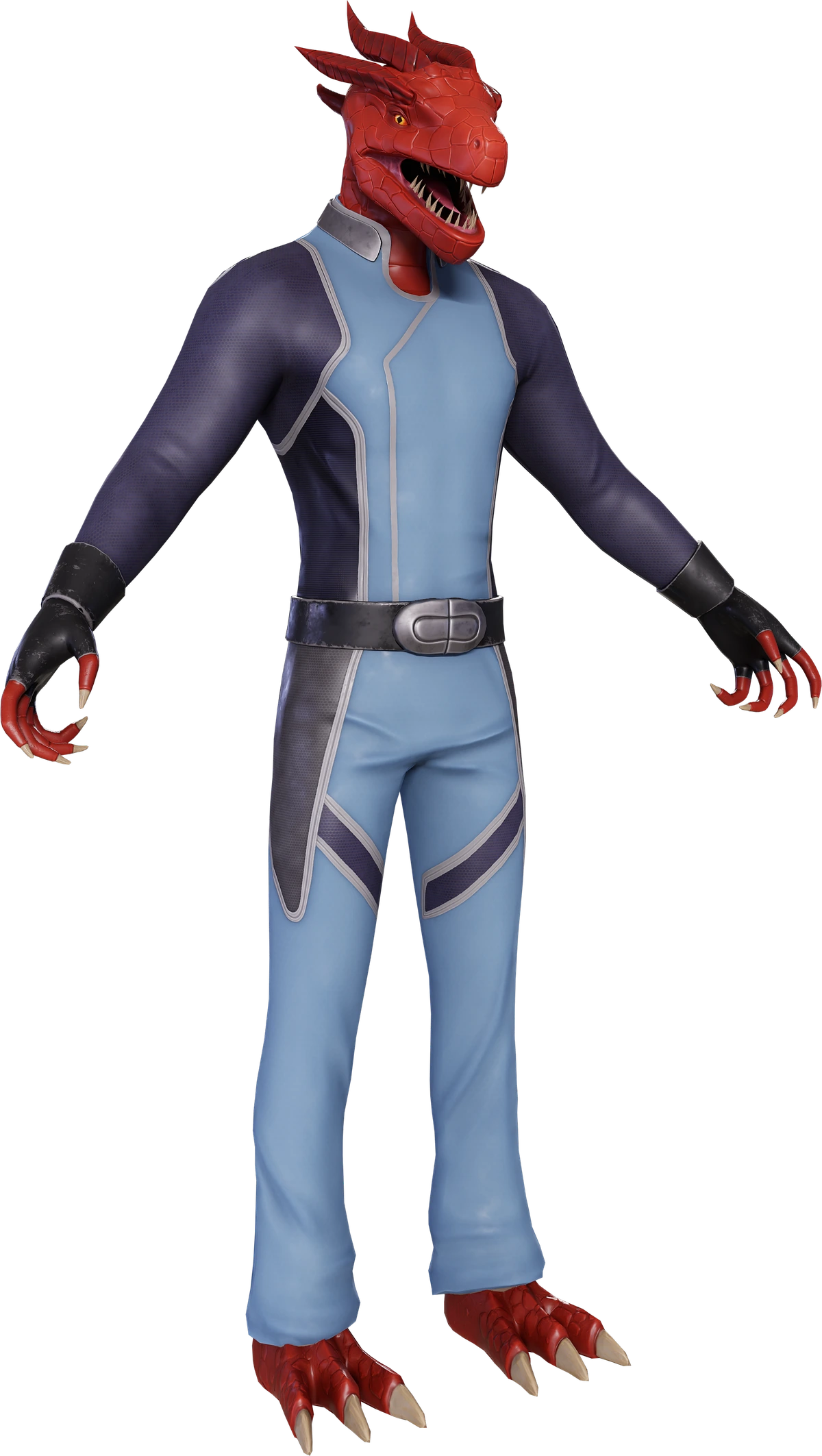 Whispers of the Void: red alien character