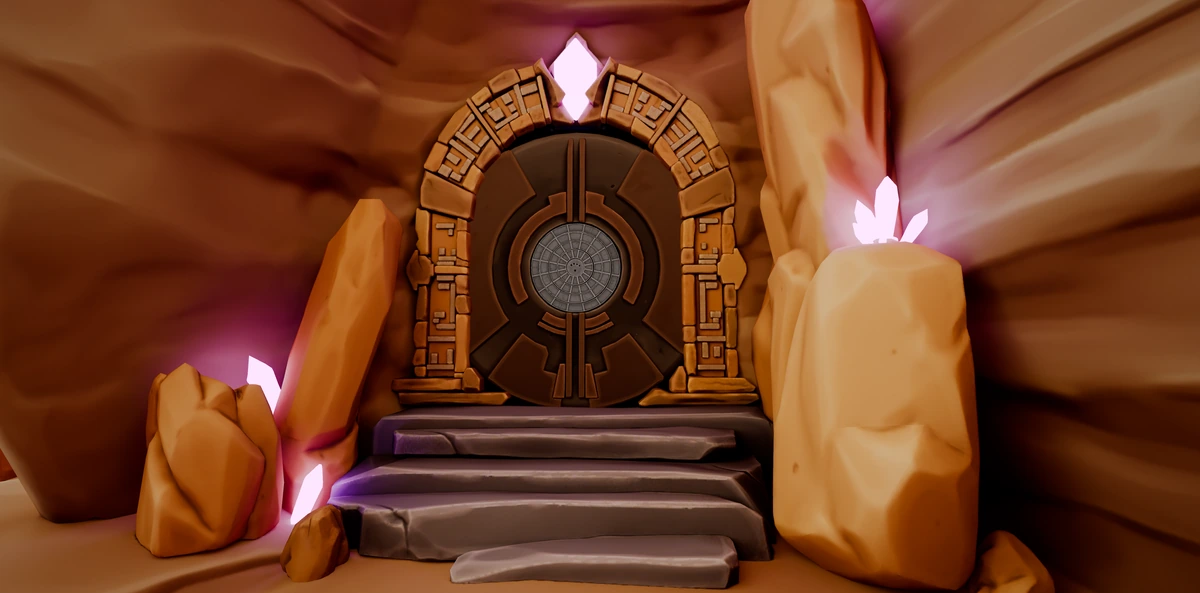 Whispers of the Void: crystal doorway
