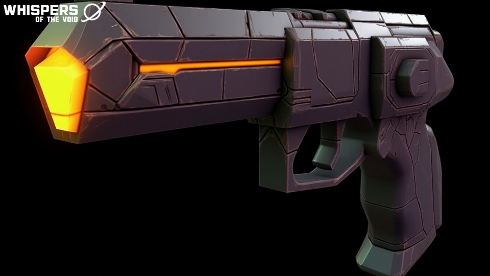 Whispers of the Void: energy pistol